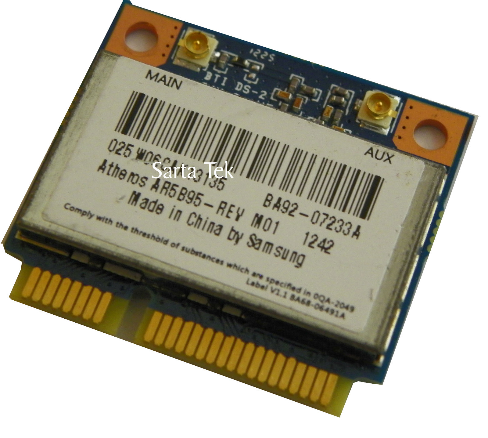 Samsung OEM BA92-07233A Atheros AR5B95 b/g/n Wireless PCIe Half