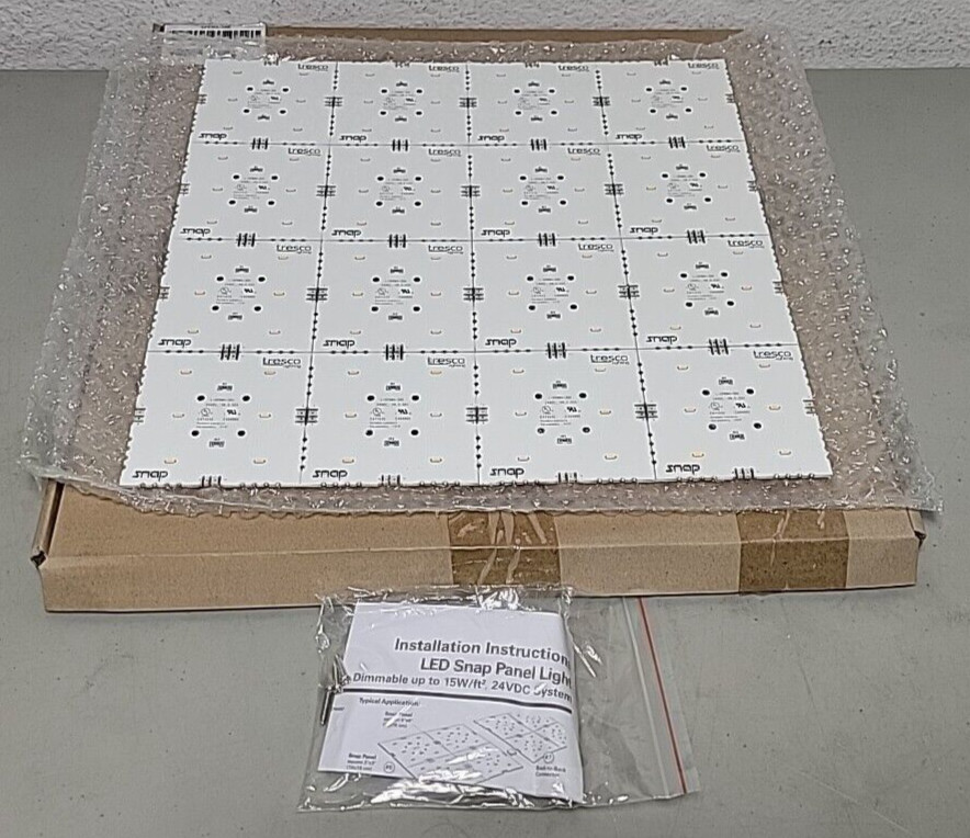 *NEW* Tresco SP8WA-30K LED Snap Panel Light L-SP8WA-30K 24VDC FREE SHIPPING