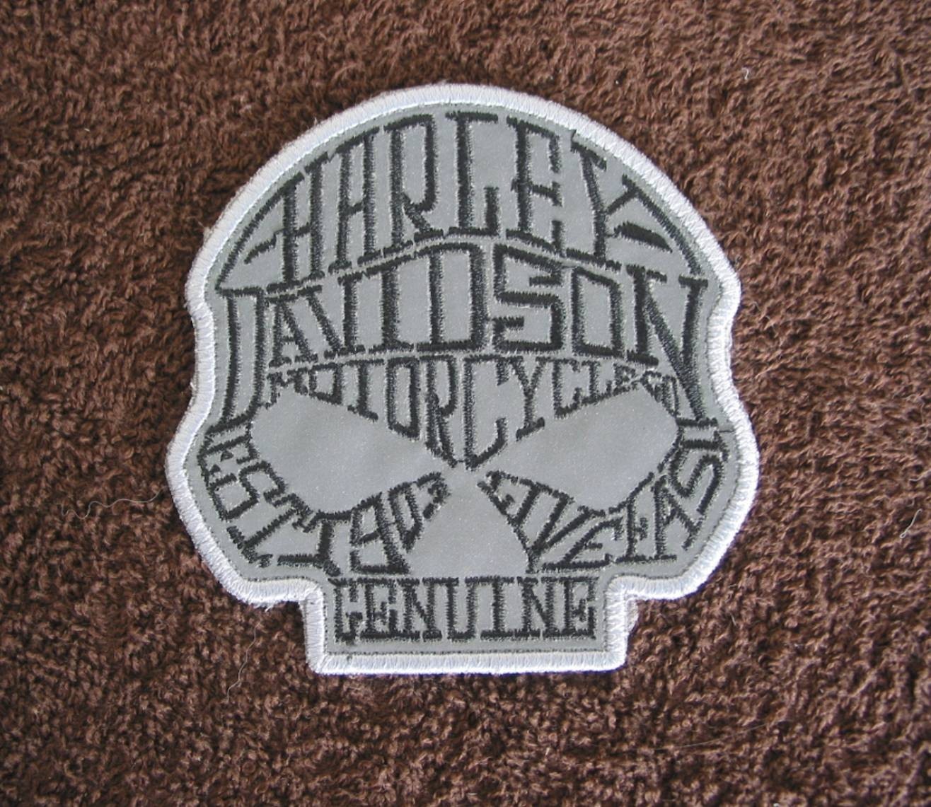 Harley Davidson  H-D  Willie G. Skull Emblem /  Patch