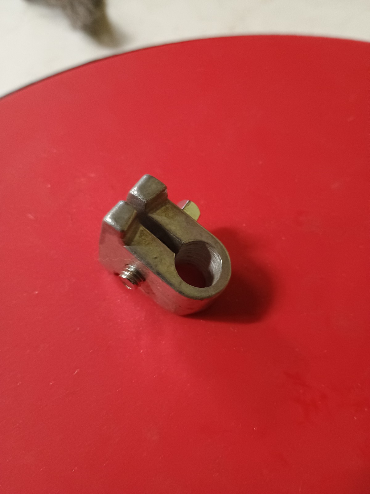 (1) VINTAGE 1980's TAMA OMNI-SPHERE TOM MOUNT ROD KEY MEMORY LOCK 10.5mm-MINT!