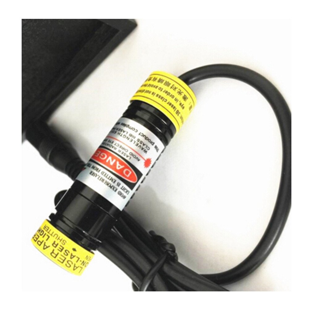 100mw 650nm Infrared Laser Module Diode Cross Positioning Light Marking Machine