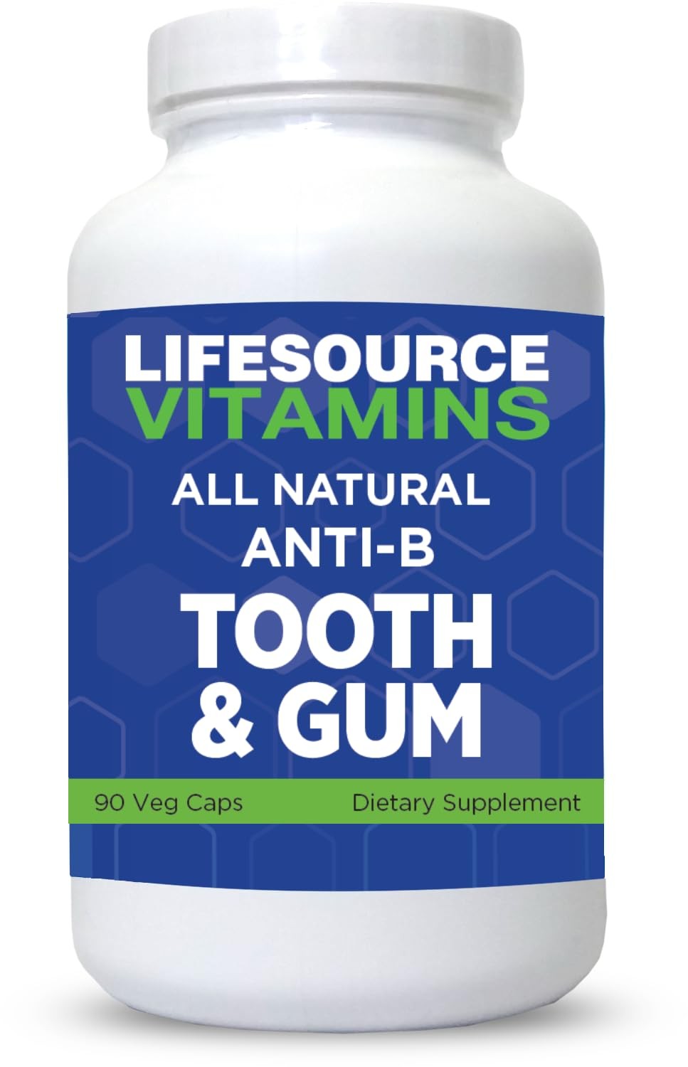LifeSourceVitamins Tooth  Gum - Anti-B - Support - 90 Caps - Proprietary Form...