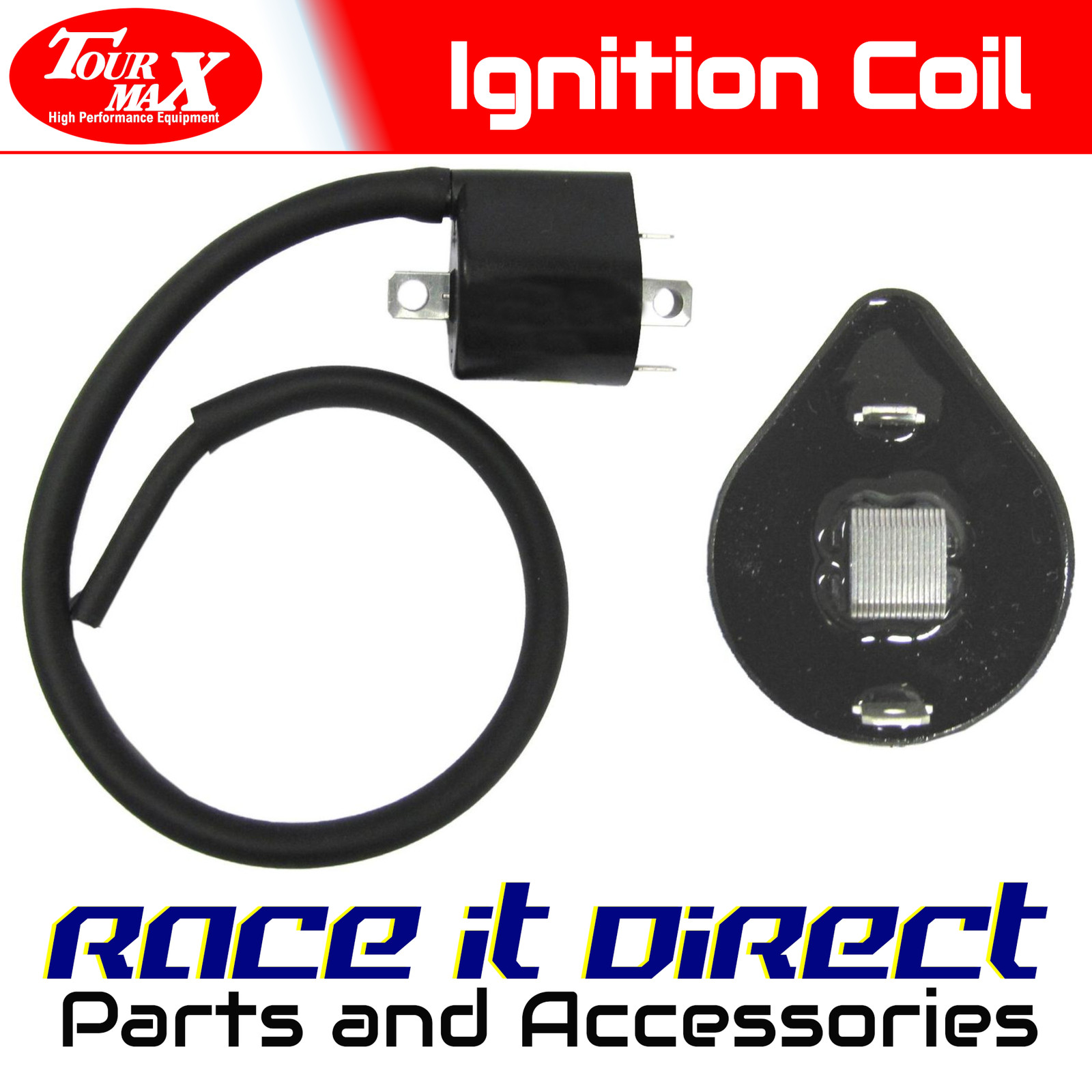 Ignition Coil for Suzuki SV 1000 S (Half Faired) 2003-2007 TourMax
