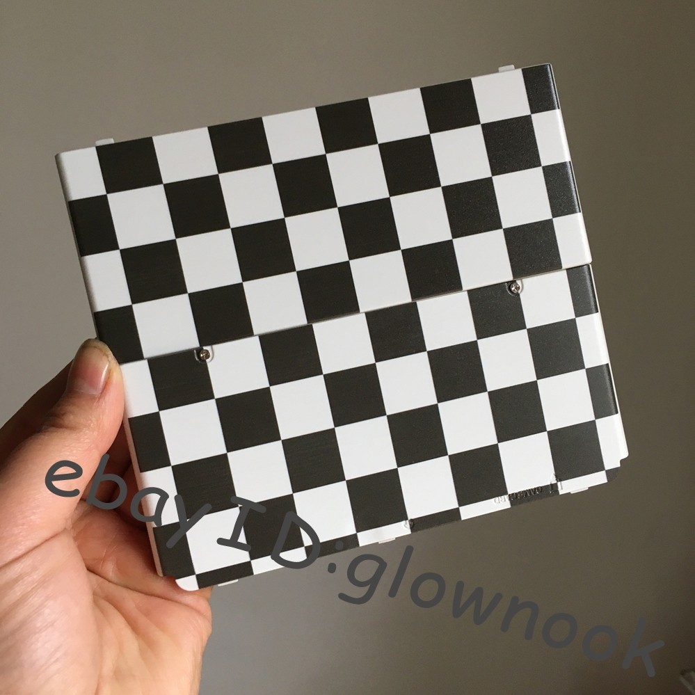 Nintendo series console parts Cover Shell Checkerboard Pattern Protective Case