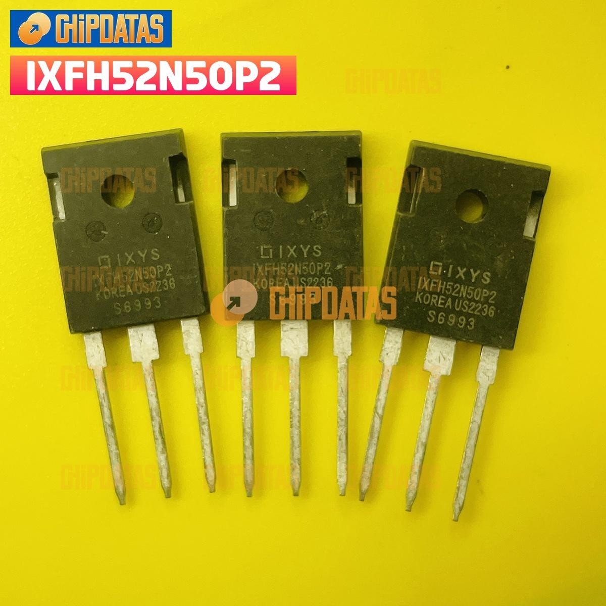 10PCS IXFH52N50P2 TO-247 Integrated Circuit #R11