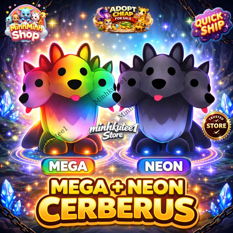 🐺🔥 Cerberus (Meega + Neon Combo) – MFR/NFR + Normal | Adopt M1e Cheap Combo
