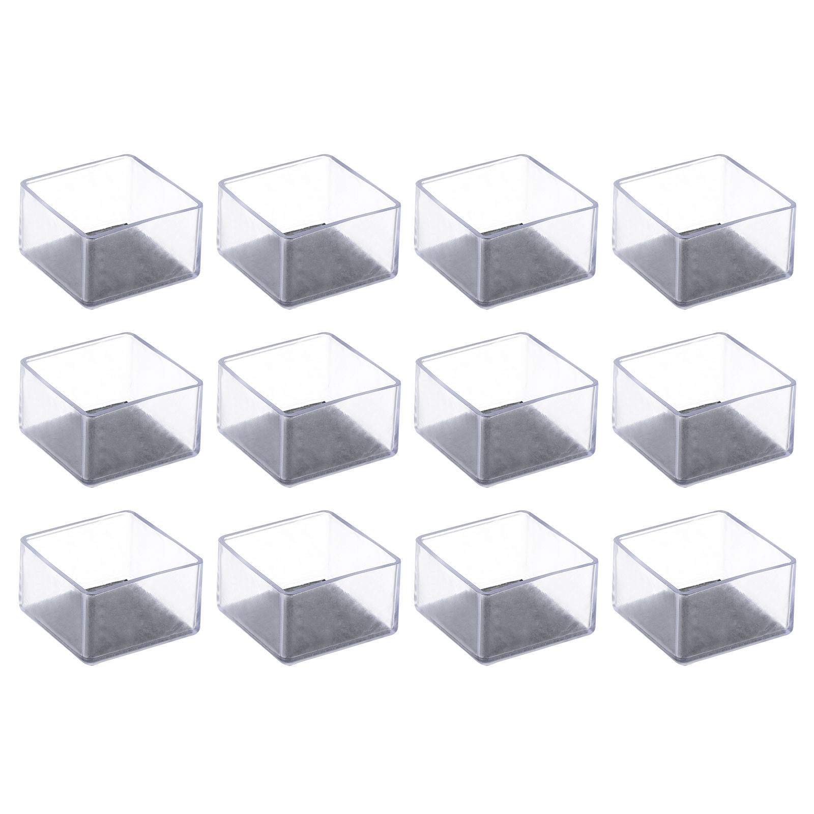 20Pcs Chair Leg Floor Protectors, 50x50mm/1.97x1.97" PVC Leg Feet Cover