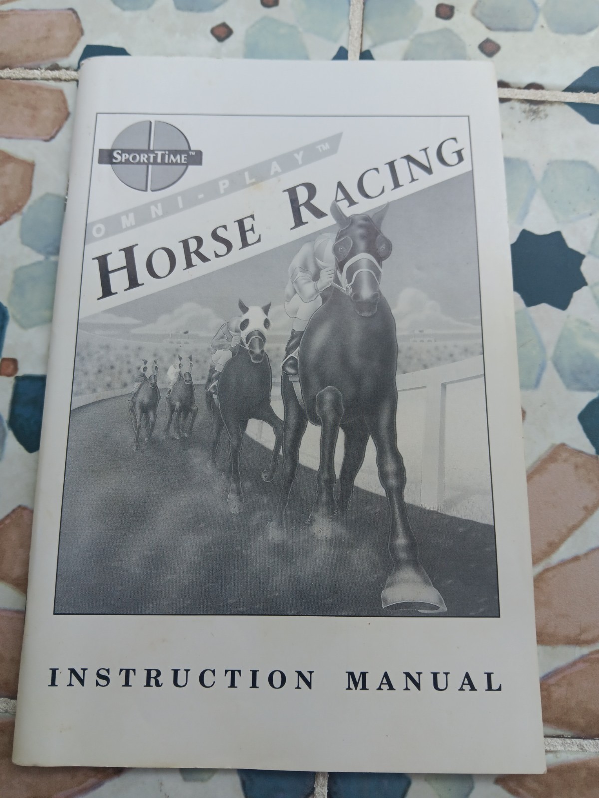 Commodore 64/128 Horse Racing Computer Game Software Tested/Works