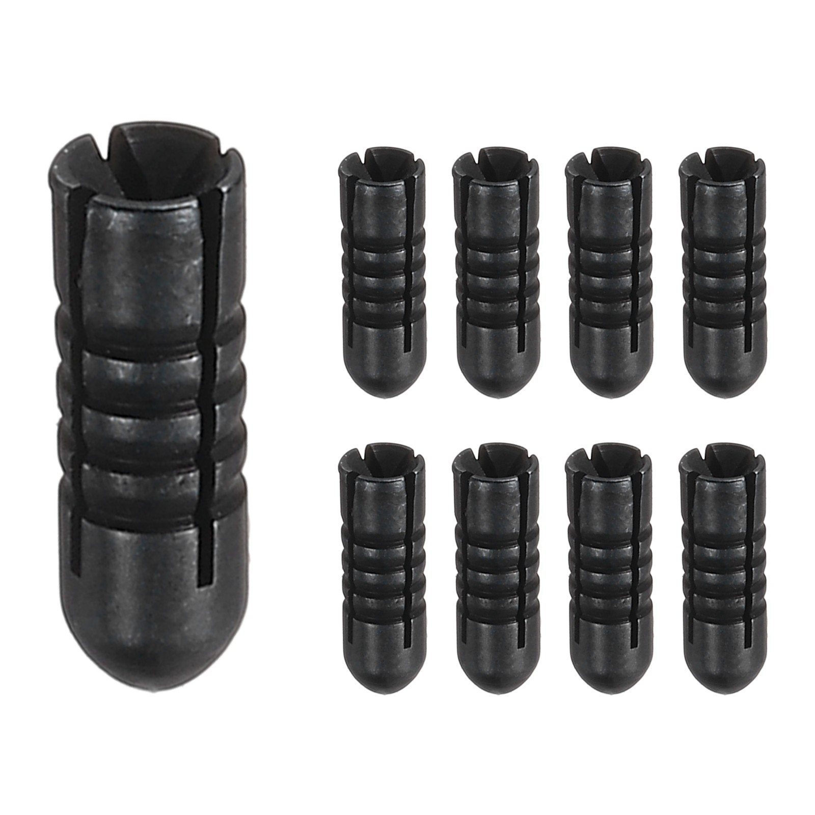 9 Pcs Dart Flight Protectors Fixed 90 Degrees Wing Savers Protects, Black