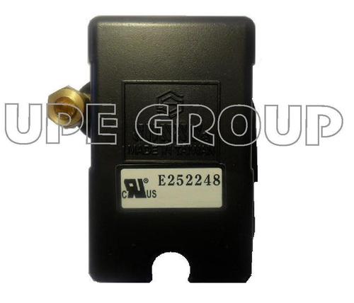 NEW HEAVY DUTY PRESSURE SWITCH 25 AMP 95-125 SINGLE PORT W/ UNLOADER