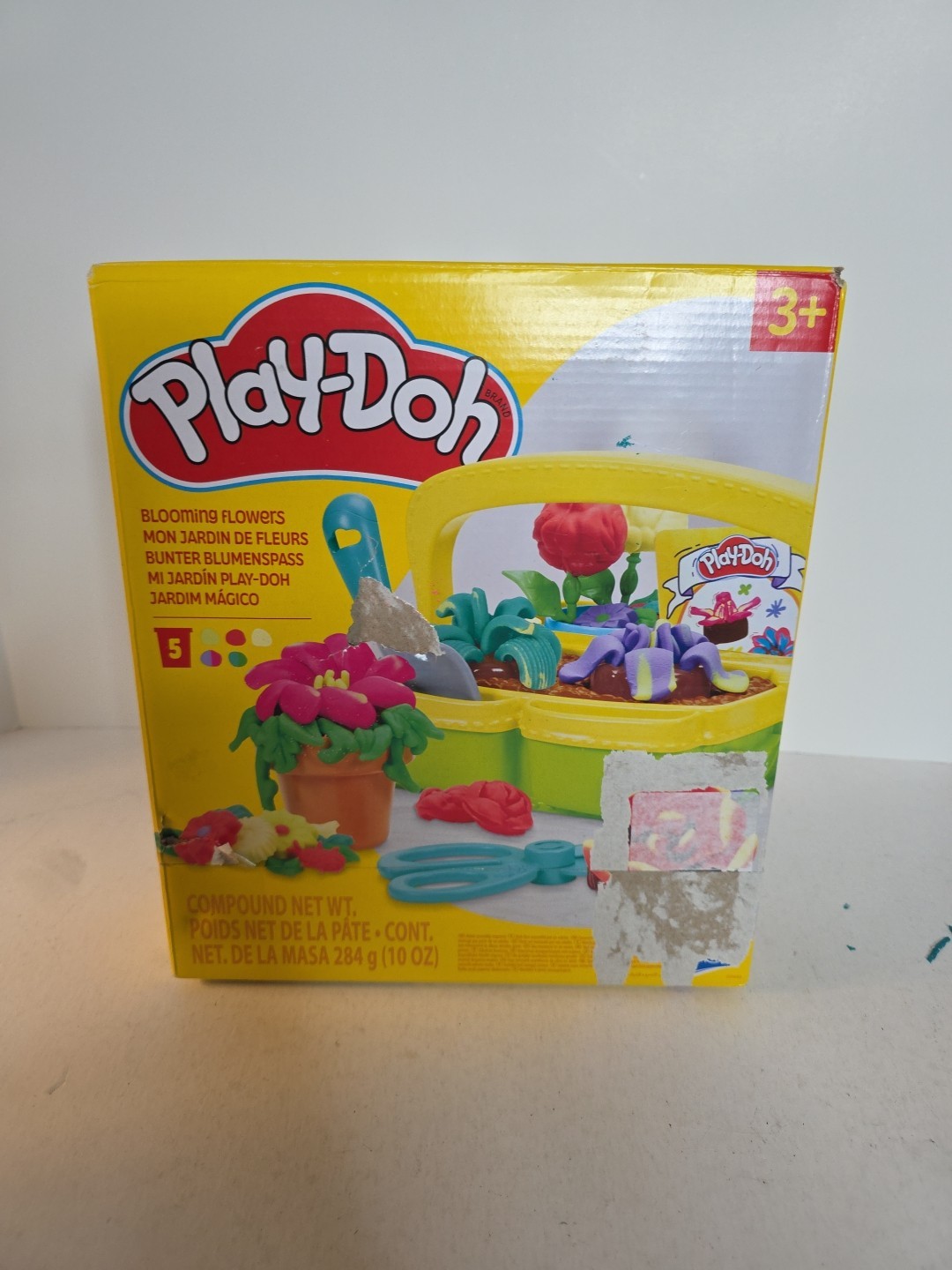 Blooming Flower Garden Play-Doh Toy Playset - Light Box Damage
