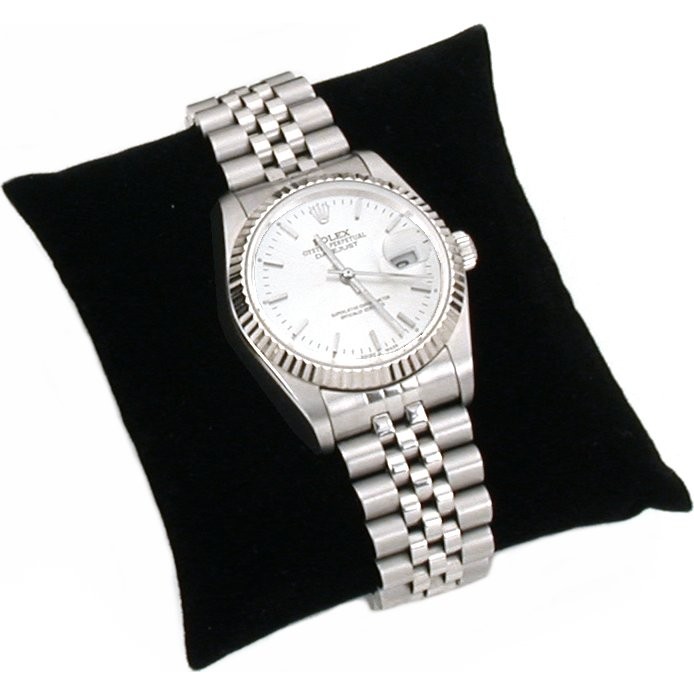 Black Velvet Bracelets Watch Pillow Jewelry Display 3" x 3"