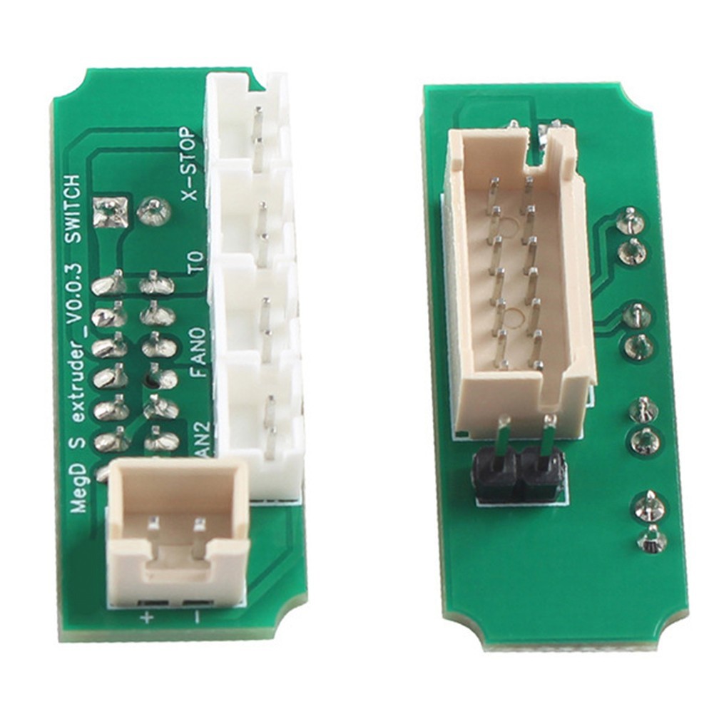 2pcs Extruder Transfer PCB Board Replacement Part for MegaS Pro Hot End Printer
