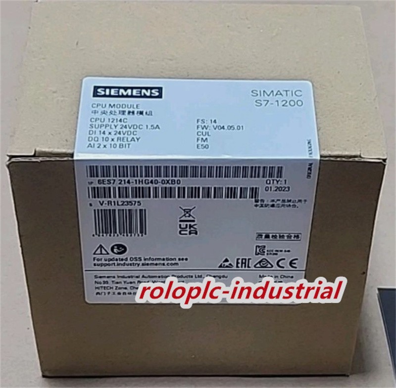 New In Box Siemens 6ES7 214-1HG40-0XB0/6ES7214-1HG40-0XB0 Module