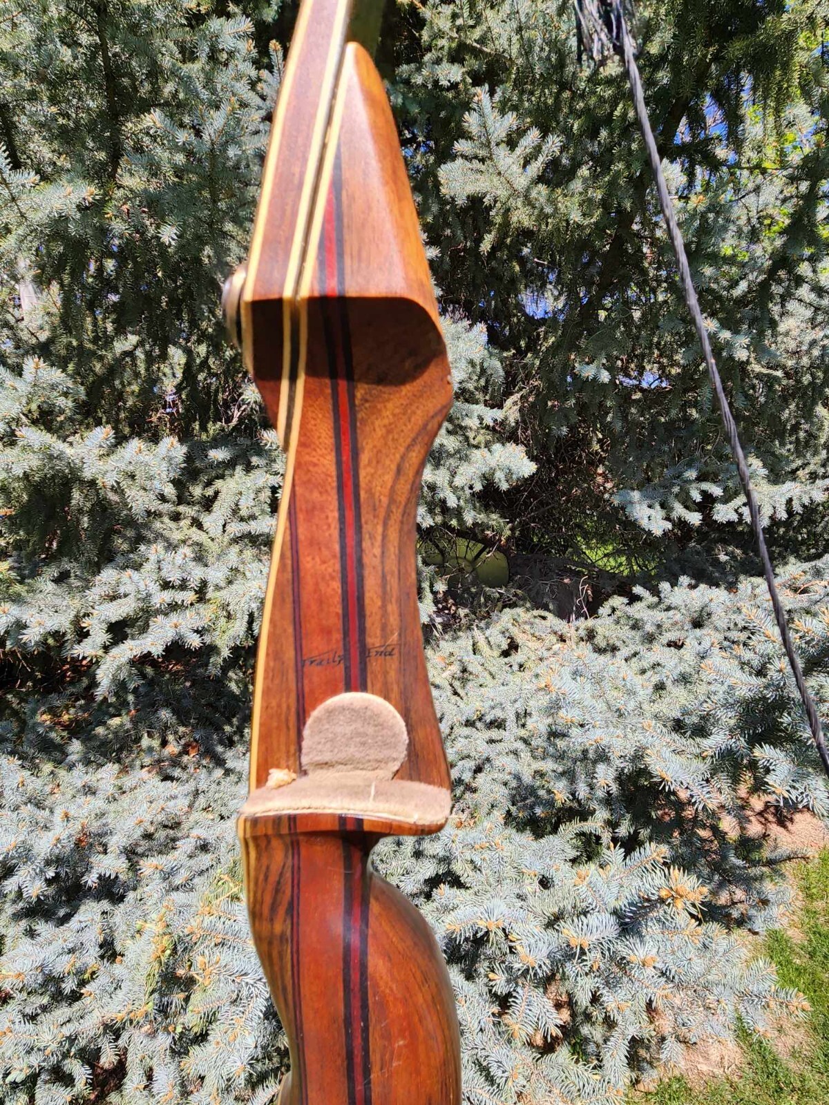 Wood bow