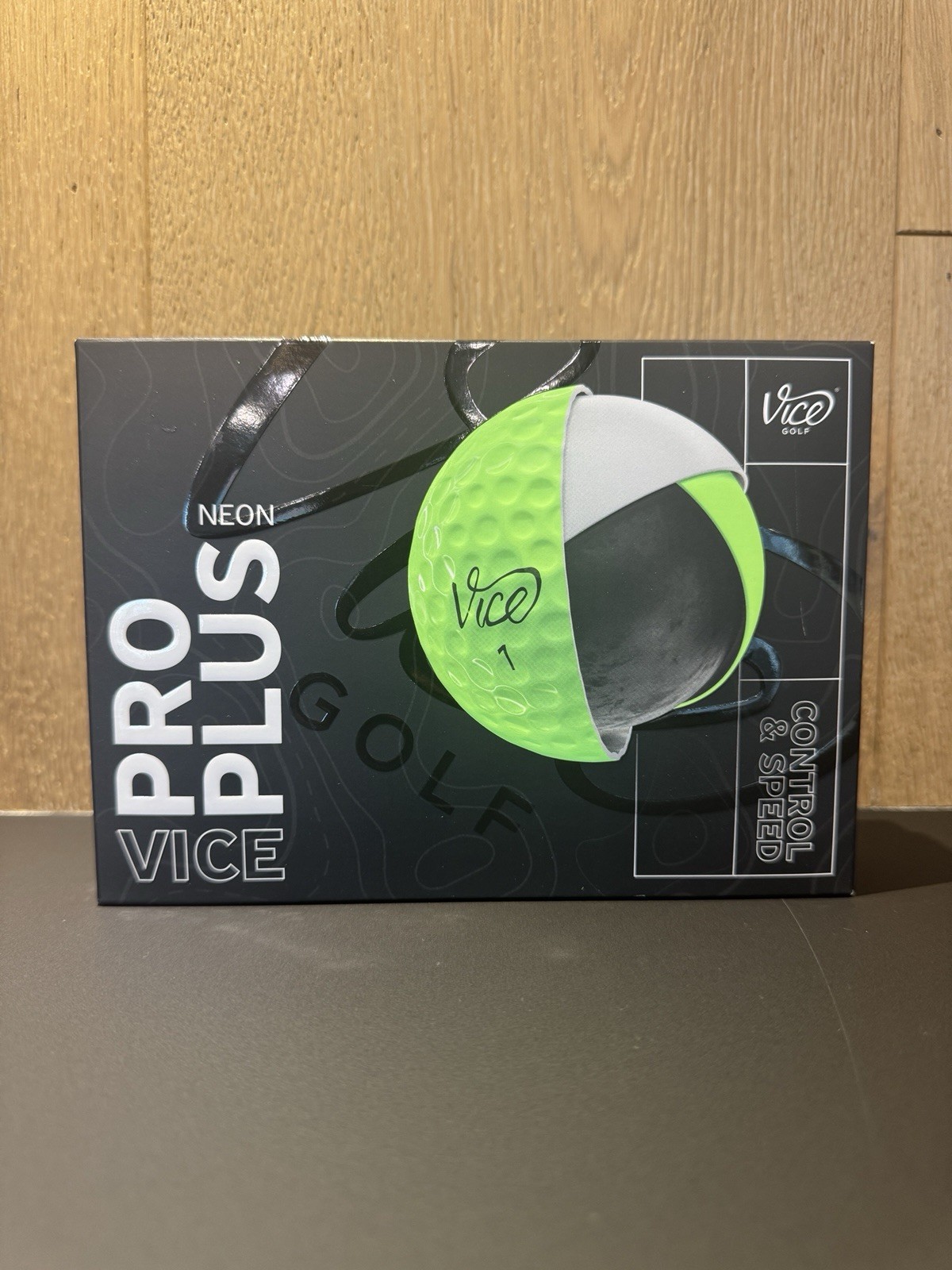 Vice Pro Plus Neon Lime Green Golf Balls, 1 Dozen *NEW*
