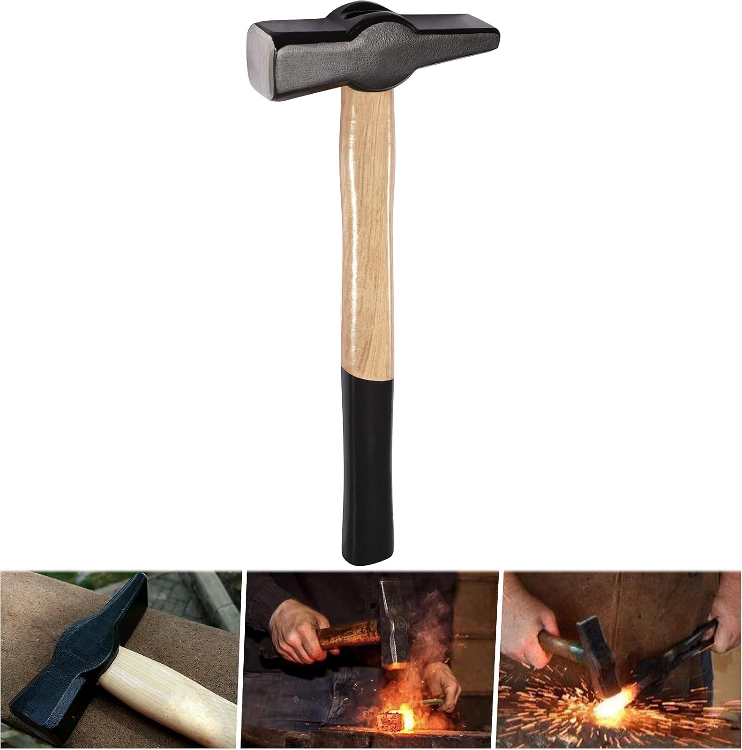 Blacksmiths' handmade Hammer Replace for 0000811-1000 Blacksmith Forging Tool