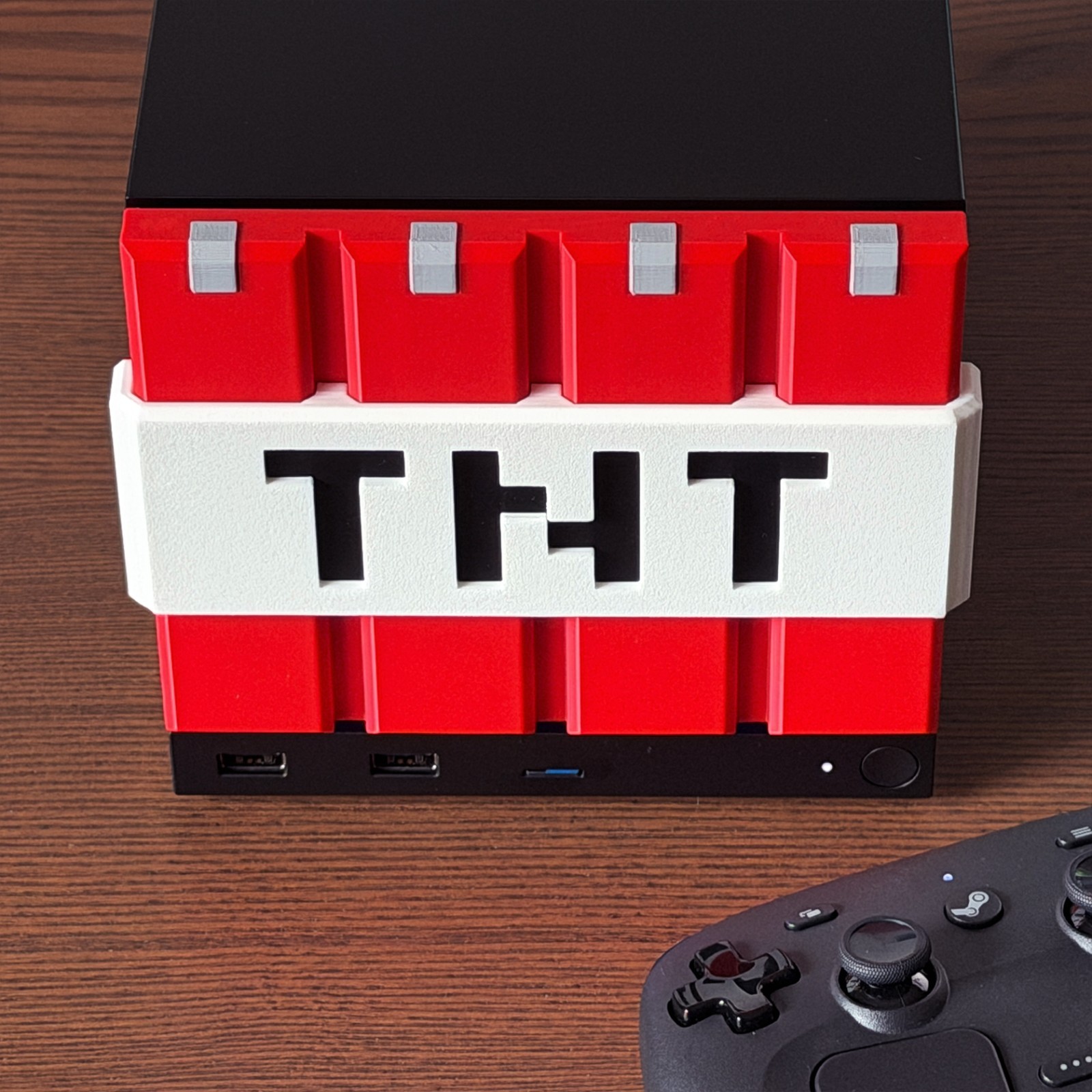 Steam Machine Faceplate | TNT inspired for Valve Console