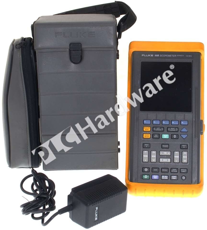 Fluke 99B 100MHz 25 Megasamples/Sec 600V True RMS Dual Input Scopemeter Read