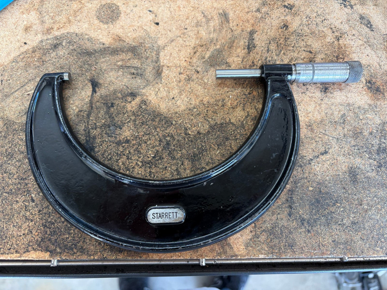 Starrett Micrometer No. 436 4-5"