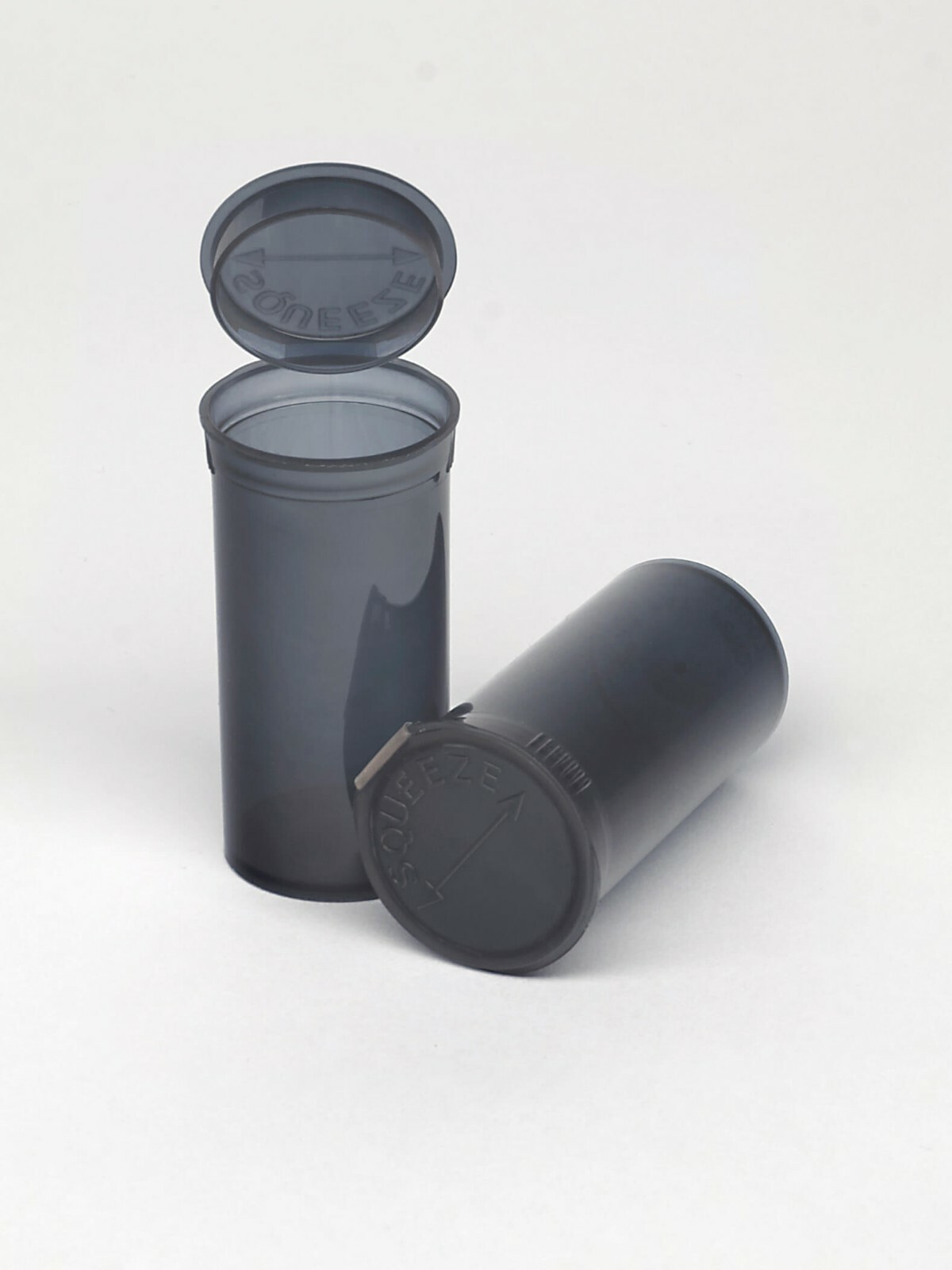 315 Translucent Smoke Vials - 13 DRAM Pop Top Bottle - Smell Proof Containers