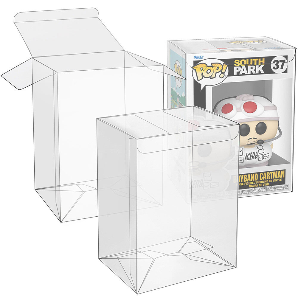 Pop Protector Compatible with 4" Funko POP! Figures Clear Pop Case Display Box