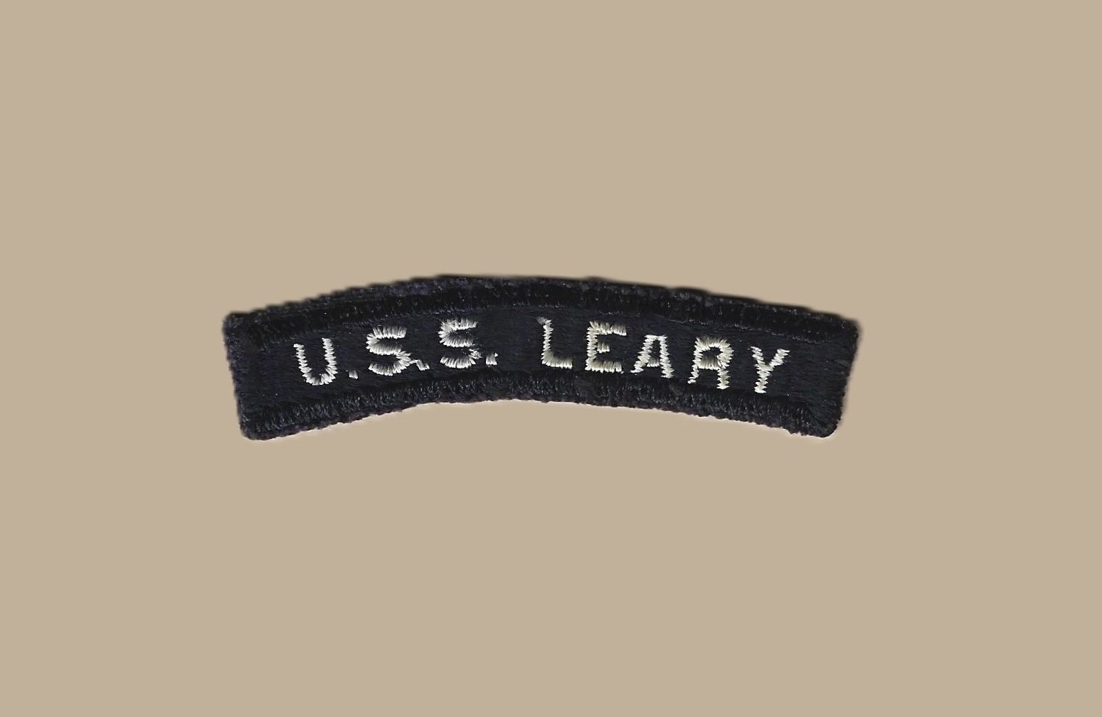 US Navy DD-879 USS Leary Destroyer 1945-1973 UIM Shoulder Rocker Tab (02)