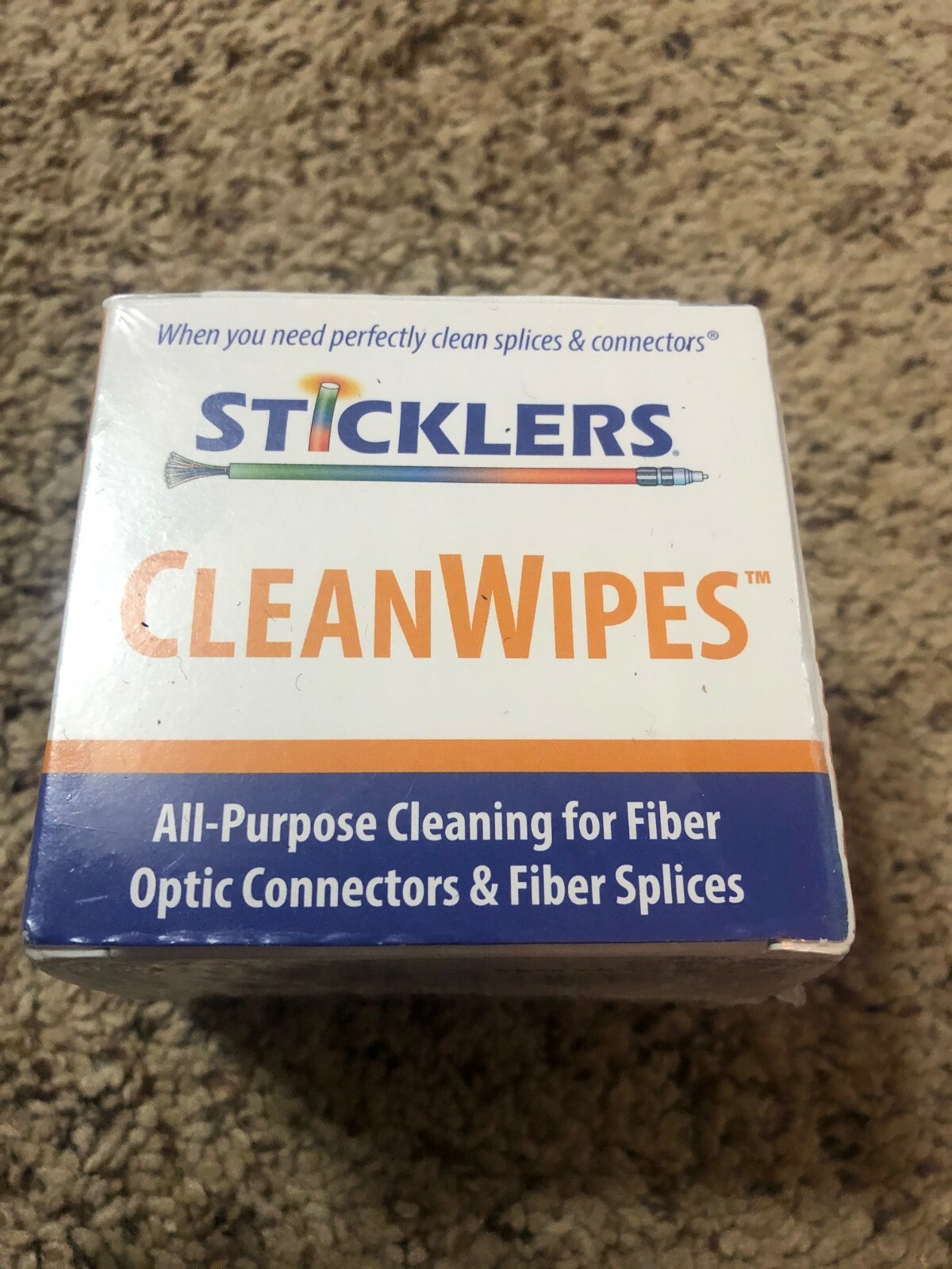 Sticklers MCC-WCS100 CleanWipes 600 Portable Optical Grade Cleaning Wipes