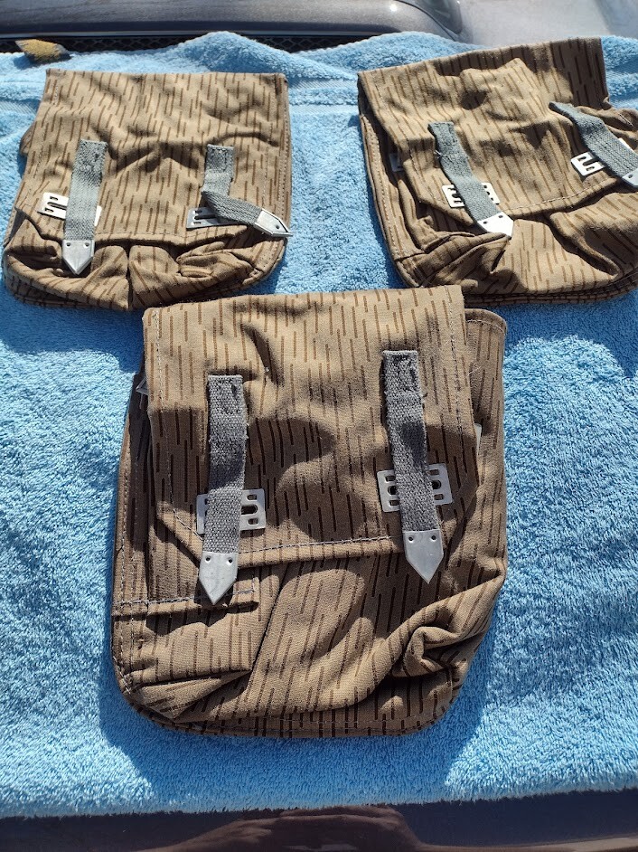 East German Magazine Pouch Raindrop Pattern DDR