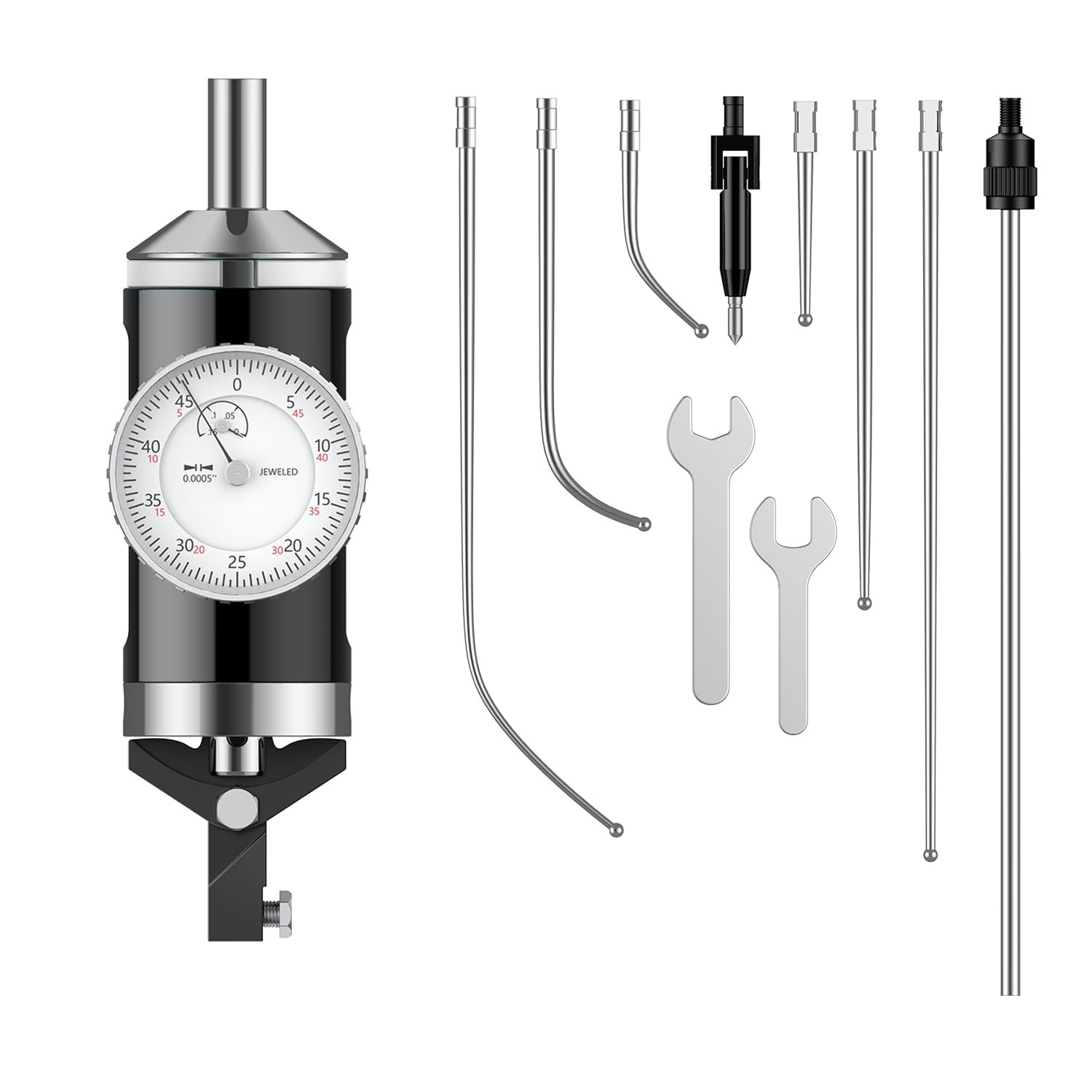 HDLNKAK Coaxial Centering Indicator Set 0-0.15''/0.0005''Standard Body,...