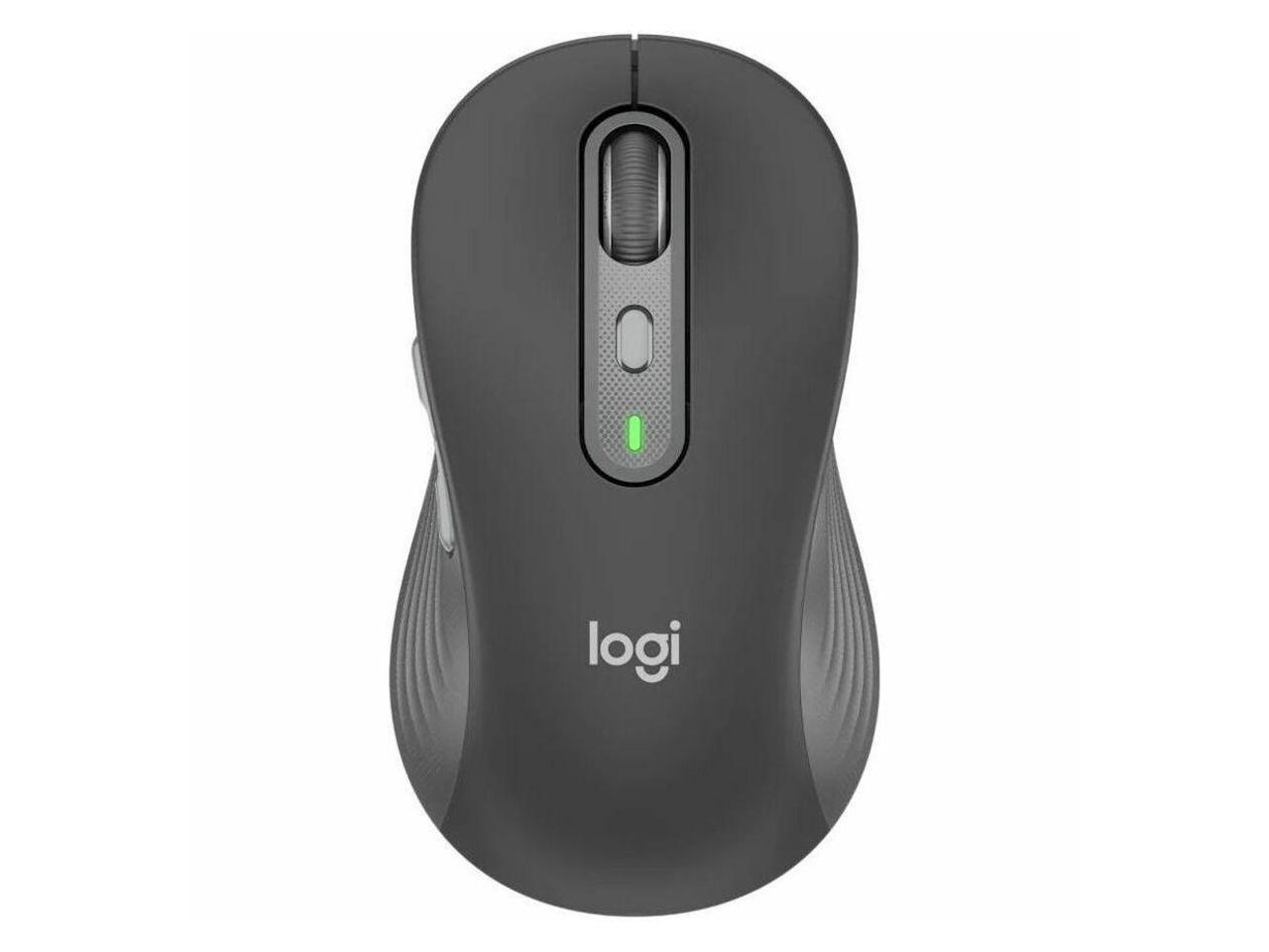 Logitech Signature Plus M750 Mouse - Optical - Wireless - 32.81 ft - Bluetooth/R