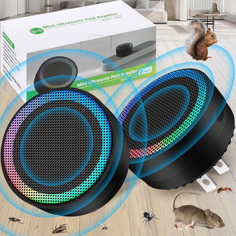 Mini Pest Prevention Device for House Effectively Repels Mouse Rodent Mosquito