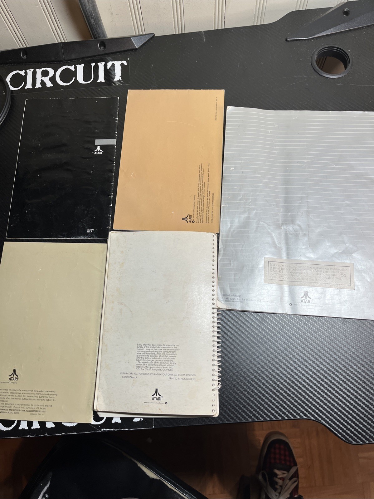 Vintage ATARI 800/XL Home Computer Owner's Guide Plus Extra Manuals