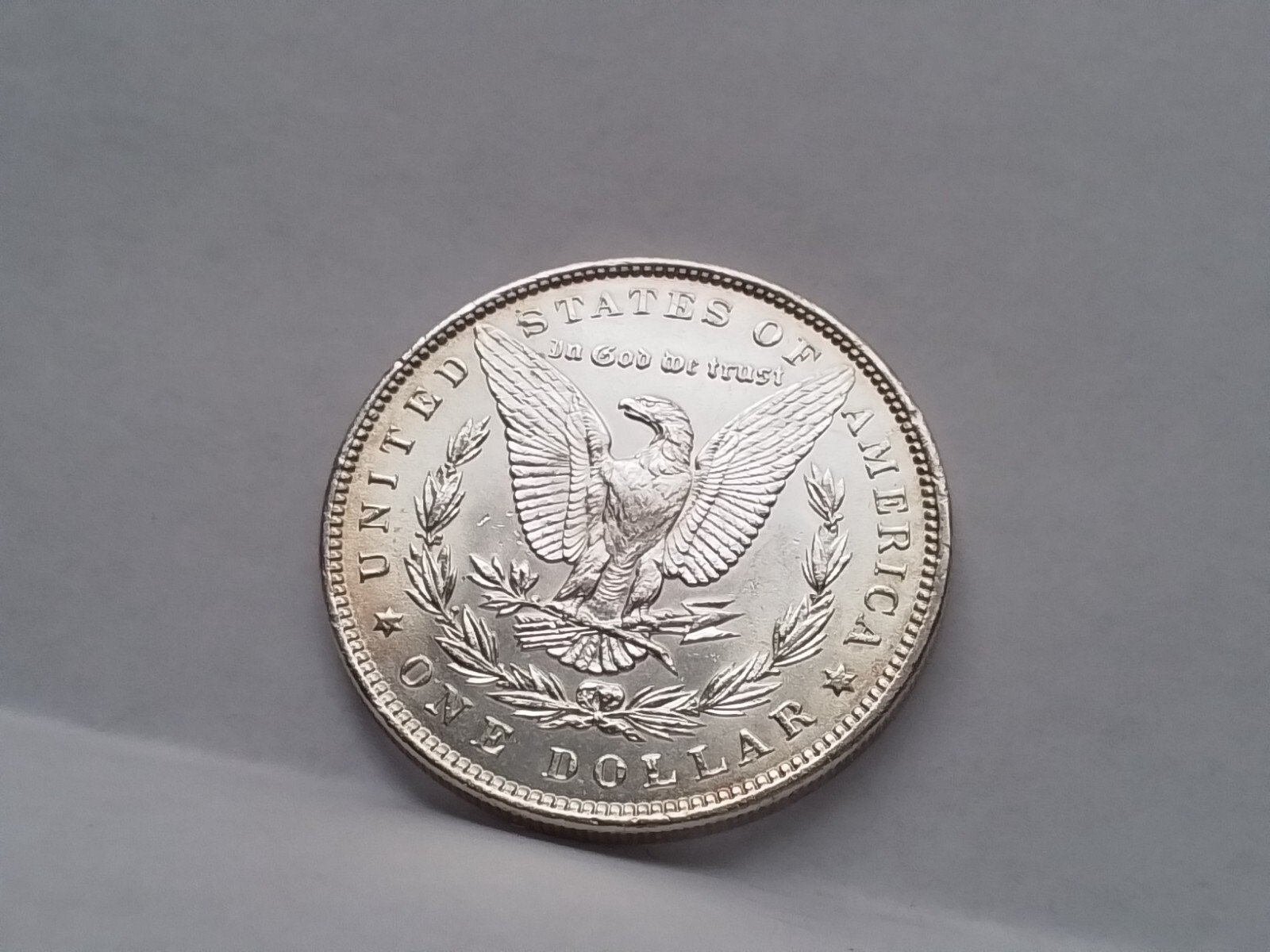 1890-P BU/MS MORGAN SILVER DOLLAR