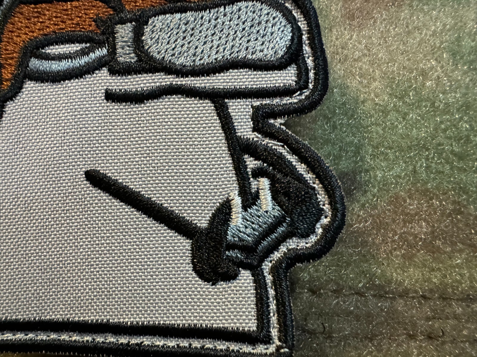 Ukrainian Military Guber FPV Pilot Drone Embroidered Patch – Hook & Loop Backing