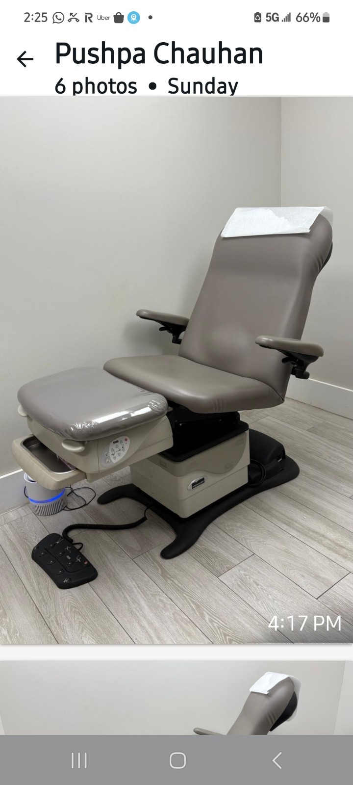 Midmark 647-001 Barrier-Free Podiatry Procedure Chair