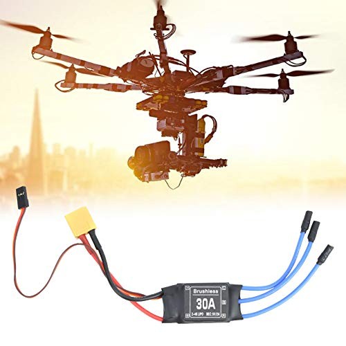 30A Electric Brushless Motor Controller, ESC Speed Controller RC Brushless
