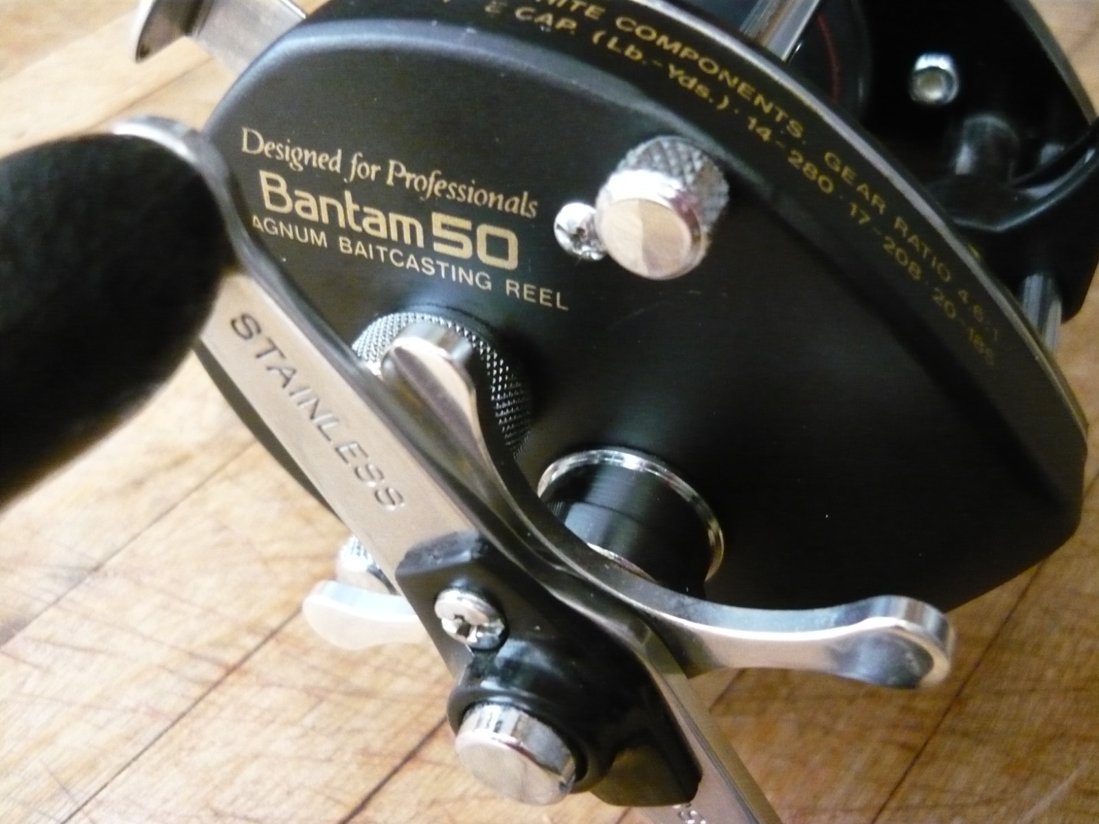 Vintage Shimano Bantam 50 Magnum Baitcaster Reel
