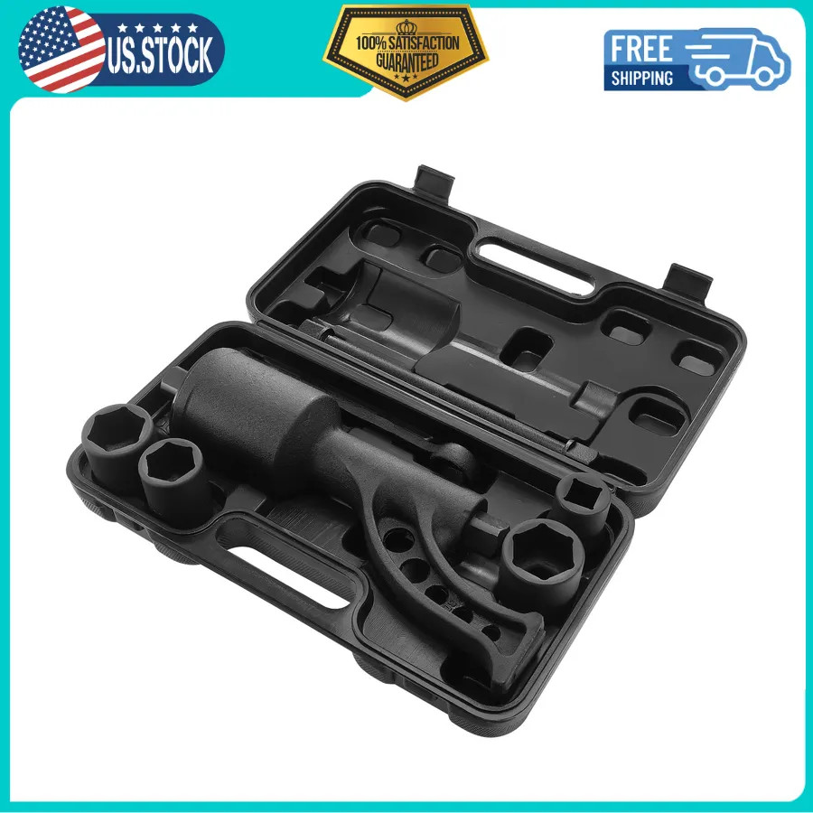 1 Inch Drive Torque Multiplier Wrench Set 6800Nm with 4 Sockets 21-41mm