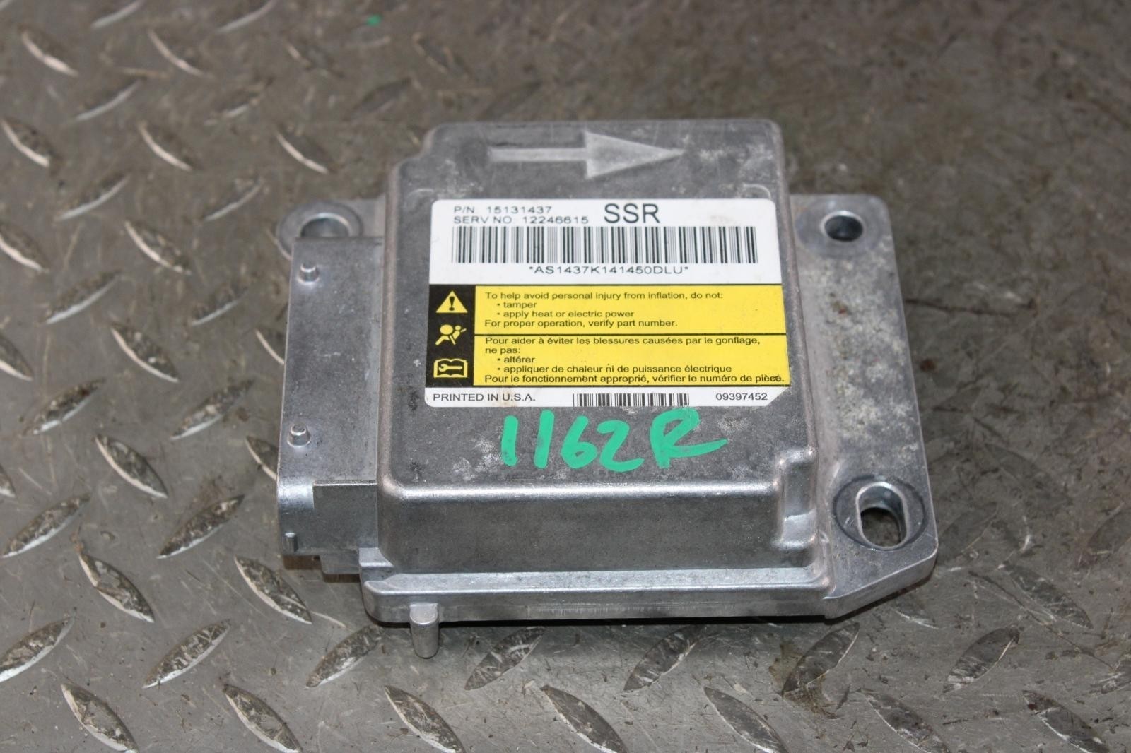 03-06 SSR Console SRS Airbag Air Bag Control Module Computer OEM OE WTY OE WTY