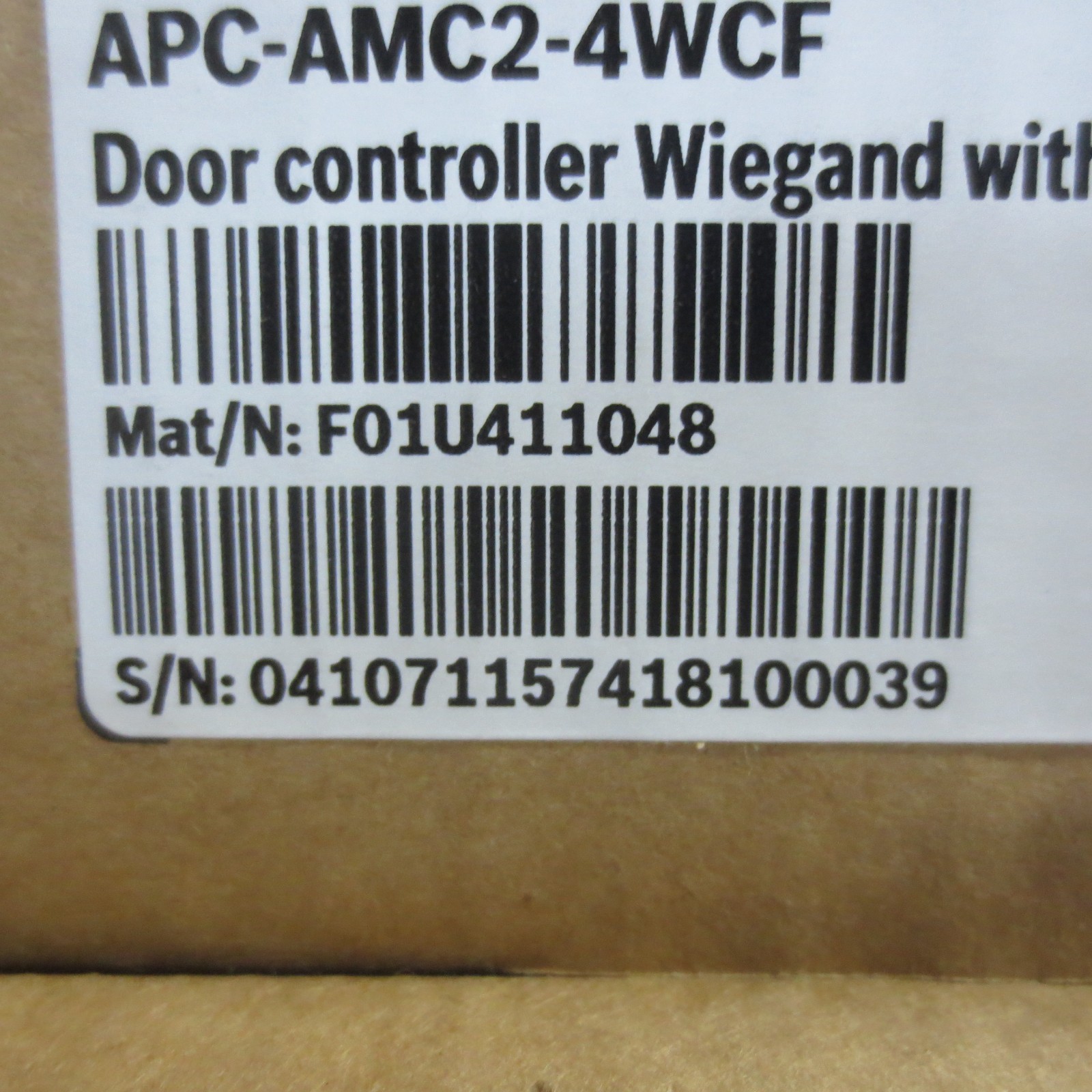 Bosch APC-AMC2-4WCF Door Controller 4 Wiegand Card Reader Interfaces