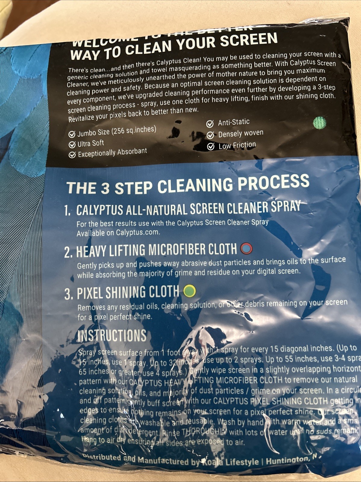 Calyptus Screen Cloths Six Count ￼