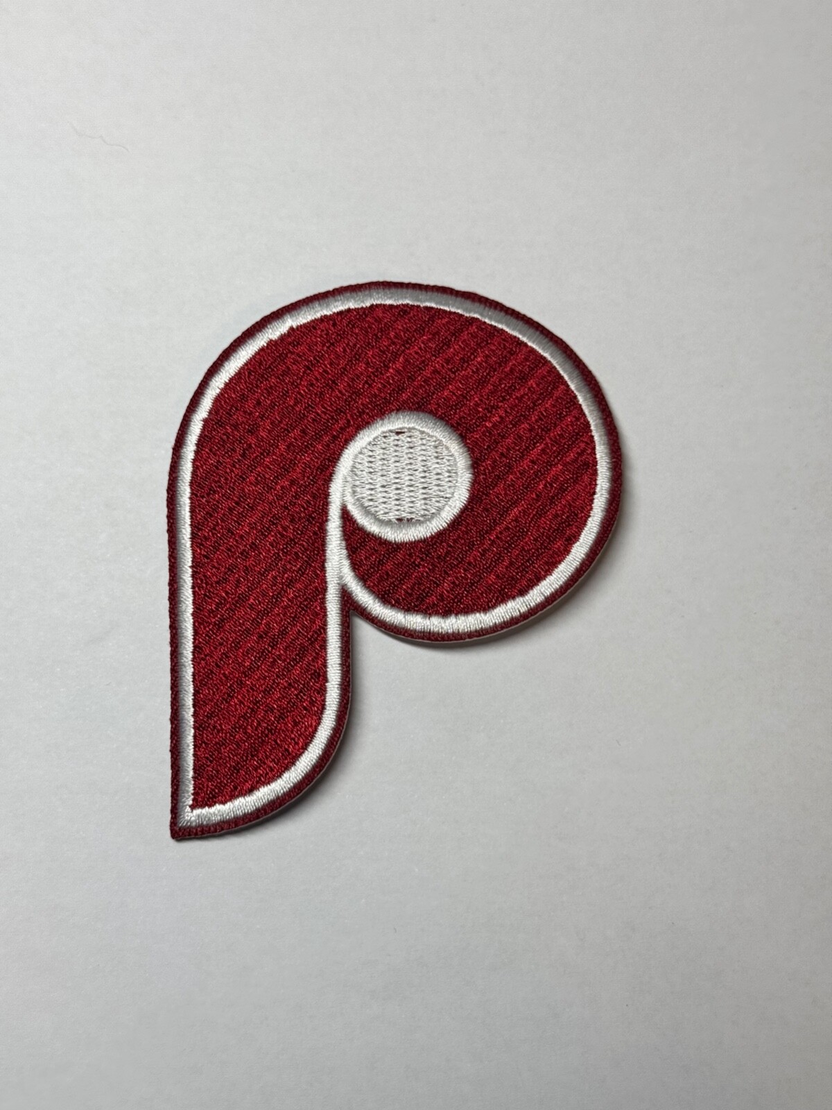Phillies Retro Iron  4" Embroidered Patch