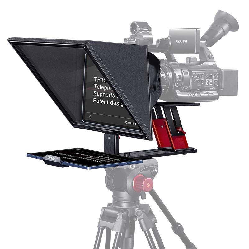 Bestview TP150 15 inch Teleprompter Video Prompter for Phone Tablet DSLR Camera