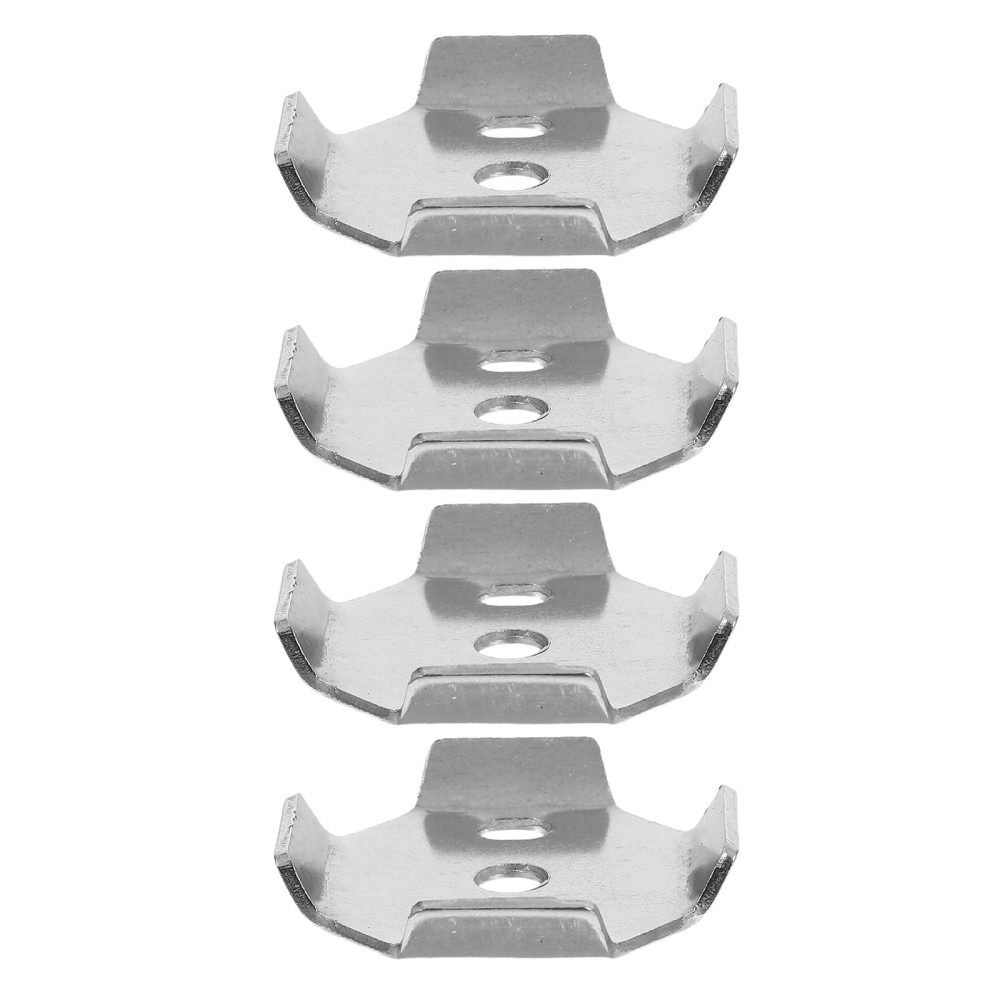 4 Pcs Towel Bar Fastening Kit Suspension Hardware Adjustable Bracket