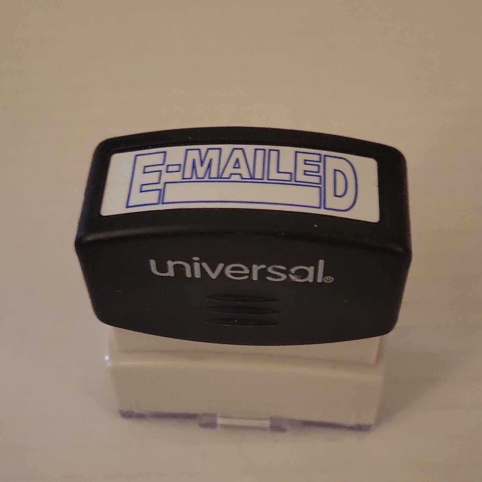Universal E-MAILED Self-Inking Office Stamp for Documents Official Office Use