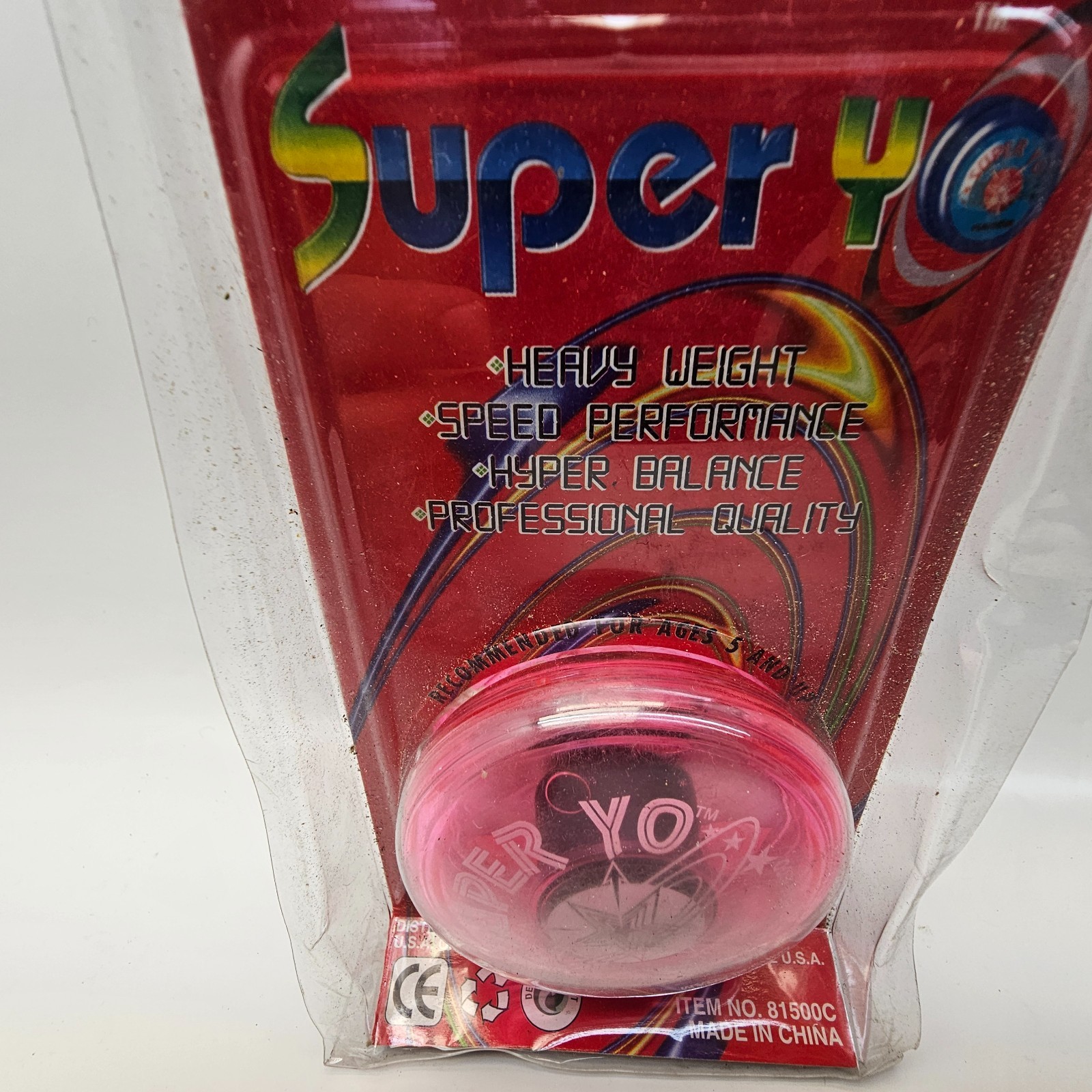 Super Yo Yo By Playgo, Pink In Original Packaging