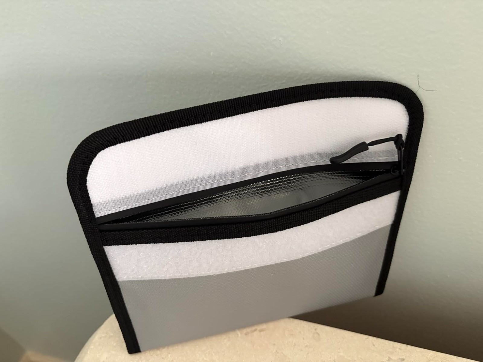 Fireproof Waterproof Money Bag 5200°F Heat Resistant Zippered Document Pass