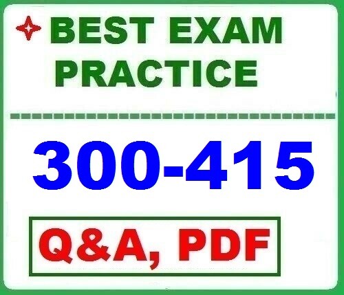 300-415 - Implementing Cisco SD-WAN Solutions (ENSDWI) - BEST Exam Practice
