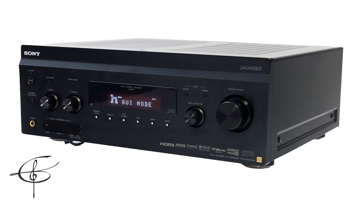 Sony AV A/V Receiver STR-DA3400ES TESTED WORKING VGC Audio Video WORKS